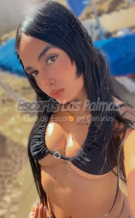 CAMILA JOVENCITA SOLO UNOS DIAS POR GRAN CANARIA CERCA DE MESA Y LOPEZ LLAMAME T